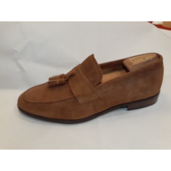 Zara New York Men Tassel Suede Leather Moccasin Slip on Dress Shoes New 10.5 main image 6
